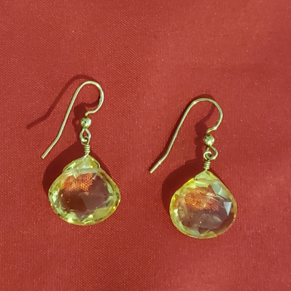 Citrine earrings